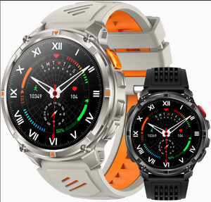 HT33 Smart Watch <b>Bluetooth</b> Calling GPS Running Watch IP68 Waterproof Heart Rate Sleep Tracker Outdoor Fitness Wristwatch - Product Image 1