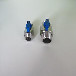 Mini-vanne à boisseau sphérique Kball Tvalve en acier inoxydable 304 fileté pour le contrôle du débit des pompes à haute pression et des milieux chimiques - Product Image 4