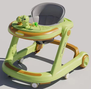 Girello Multifunzione per Bambini con Vassoio in Plastica Rimovibile Anti-O-Leg, 6 Ruote Pieghevole, Capacità di Carico 20KG - Modello LeaderWay 083-2 - Product Image 5