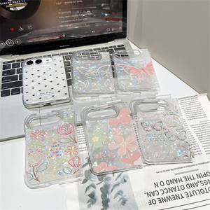 เคสโทรศัพท์ iPhone Duo Apple 18 ลายดอกไม้ ป้องกันการกระแทก สำหรับ iPhone Duo ป้องกันการตก - Product Image 1
