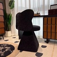 Moderner Luxus-Einzels ofa stuhl Teddy Fabric 360 Drehbare Liegestühle für das Home Office Indoor Living Room Bar Durable Home