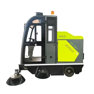 Excellent Quality Supnuo SBN-2000A Work Robot Floor Cleaner All Enclosed Street Floor Sweeper