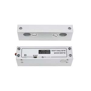 Electric Bolt Lock For Glass <b>Doors</b> Frameless Metal 5-Wire Feedback With <b>Light</b> Easy Installation Modern Design - Product Image 1