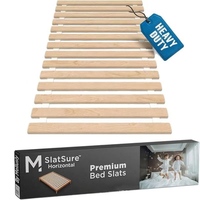 Lattes de lit en bois LVL peuplier courbées et à ressorts, personnalisées en usine, pour support de matelas de cadre de lit, OEM ODM
