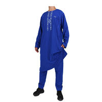 Ropa Islámica Koshibo para Hombre, Thobe de Manga Larga para Oración, Diseño Transpirable para Musulmanes en África