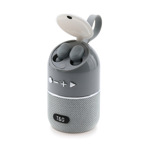 Tg805 Auricolari Wireless Popolari con Altoparlante Integrato <span class=keywords><strong>2</strong></span> in 1 per Amanti della Musica Mini Altoparlante Portatile - Product Image 2