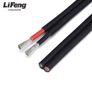 二芯錫メッキ銅太陽光ケーブル 2x4 mm 2x6 mm PV DCケーブル用 H1Z2Z2-K IP65定格 - Product Image 2