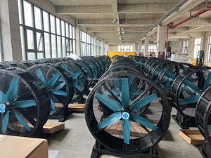 0.9mhvls vỏ nhựa tốc độ cao trống Quạt im lặng Quạt bệ công nghiệp lớn làm mát phòng tập thể dục dao động Quạt sàn - Product Image 5