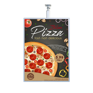 Siêu mỏng a1a2a3 Tempered Glass năng động chiếu sáng Hộp Tùy chỉnh thực hiện quảng cáo ánh sáng Hộp <span class=keywords><strong>LED</strong></span> ảnh Áp phích khung hiển thị thực phẩm - Product Image 3