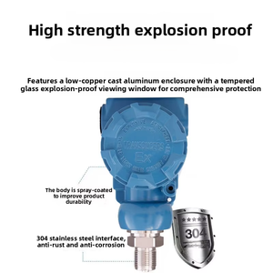 Transmetteur de pression à silicium diffusé antidéflagrant, type marteau, à pression constante, affichage numérique, niveau d'eau, sortie 4-20 mA - Product Image 3