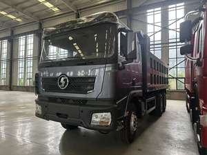 Camion benne minier Howo Sino Truck Shackman 6x4 10 pneus 375 CV d'occasion 35 tonnes 25 m³ avec pompe et moteur hydrauliques - Product Image 4