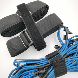 Correa Elástica Ajustable de Nylon 100% con Hebilla de Plástico para Organización de Cables, Precio de Fábrica - Product Image 3
