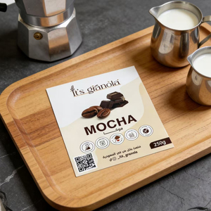 Etiqueta Adhesiva Ecológica Personalizada para Snacks, Etiqueta Adhesiva de Papel de Cobre para Cereales de Desayuno - Product Image 3