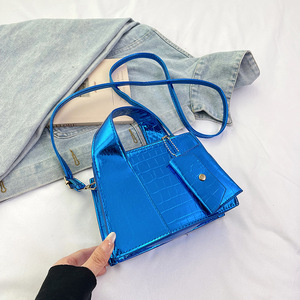 Bolso de Moda para Mujer, Nueva Colección de Primavera, Bolsos de Hombro Brillantes para Mujer, Bolso Bandolera, Bolso de Mano Cuadrado Pequeño - Product Image 5