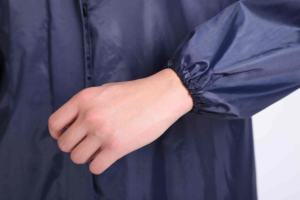 Jas hujan <span class=keywords><strong>PVC</strong></span> kain Oxford dengan pita reflektif dapat disesuaikan jas hujan panjang jas hujan Oxford - Product Image 4