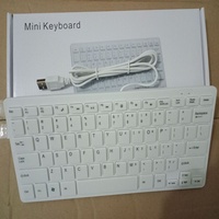 Keyboard USB Berkabel Metalik 78-Tombol Matte Backlit Model Cokelat untuk Laptop, Mendukung Dropshipping