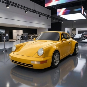 Kart électrique rétro pour adultes, personnalisable, avec éclairage ambiant jaune, couleur au choix, poche de rangement, batterie au lithium grande capacité - Product Image 4
