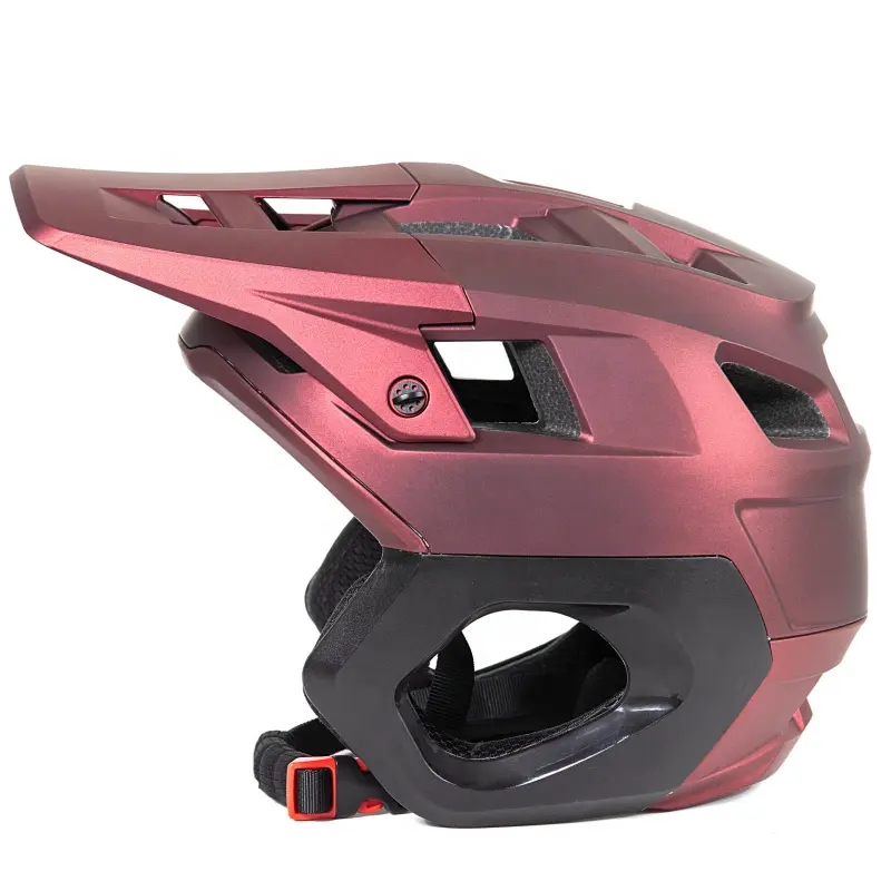 오픈 페이스 산악 자전거 헬멧 전체 컷 디자인 MTB 헬멧 내리막 Enduro 트레일 크로스 컨트리 Mtb 스포츠 헬멧