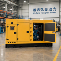 Groupe électrogène diesel silencieux WEICHAI 450 kW/500 kW/625 kVA avec démarrage et contrôle à distance, moteur Weichai 1800 tr/min, étanche à la pluie