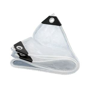 PVC Transparent Tarpaulin 1x1m To 6x6m Rainproof Windproof Heat Insulation Outdoor Awning Balcony Cover - Product Image 1