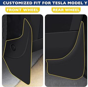 Bùn cánh cho Tesla mô hình y 2024 2023 2022 2021, Nâng cấp linh hoạt bùn Guards không khoan/băng giật gân bảo vệ chắn bùn phụ kiện - Product Image 2