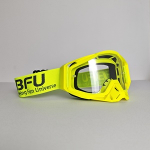 Masque de motocross personnalisé pour moto tout-terrain, protection UV, anti-poussière, léger, verres interchangeables, <span class=keywords><strong>cadre</strong></span> en PC pour l'extérieur - Product Image 6