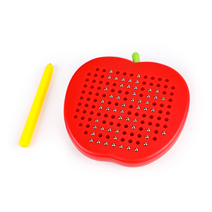 Montessori — planche magnétique en forme de pomme, jouet éducatif pour enfants - Product Image 2