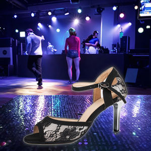 Scarpe da ballo moda <span class=keywords><strong>donna</strong></span> <span class=keywords><strong>Tango</strong></span> e Salsa modello S7173 tacco alto Rumba scarpe da ballo - Product Image 3
