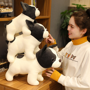 Juguetes de Peluche <span class=keywords><strong>Baratos</strong></span> y Elegantes para Bebés y Niños, de 25 cm, Suaves, Agradables al Tacto, Lindos, de Peluche, Regalo, <span class=keywords><strong>Bulldog</strong></span> Francés, Almohada de Peluche, Llavero - Product Image 3