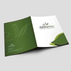 Custom Print and Color Paper Document Presentation Folder 9x12 Inches Matt Finish Cardboard <b>File</b> Folder with 2 Pocket - Product Image 1
