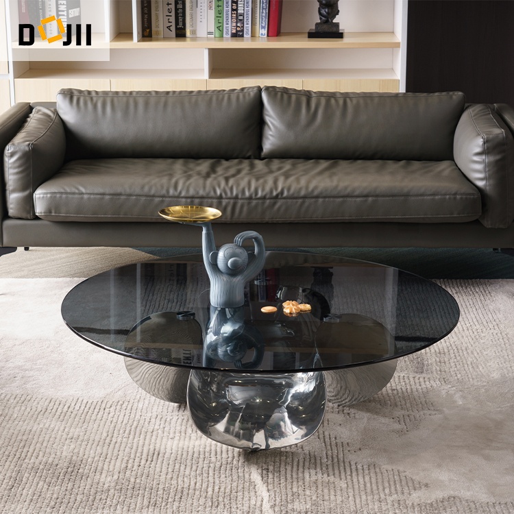 Tavolino da caffè in vetro SDCJ-8008