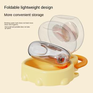 Botella de Agua <span class=keywords><strong>Plegable</strong></span> <span class=keywords><strong>para</strong></span> <span class=keywords><strong>Perros</strong></span>, <span class=keywords><strong>Bebedero</strong></span> Portátil <span class=keywords><strong>para</strong></span> <span class=keywords><strong>Perros</strong></span>, <span class=keywords><strong>para</strong></span> Paseos al Aire Libre, Gran Capacidad, Diseño de Cerdo, Venta al por Mayor Transfronteriza - Product Image 1