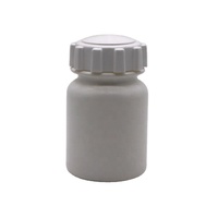 175cc plastic kleine witte fles HDPE pil lege geneeskunde fles voor effen medische capsule tabletten met gear cover