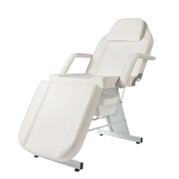 Table de massage électrique réglable pliable en cuir synthétique PVC de luxe au design moderne, pour salon, hôtel, salle de sport