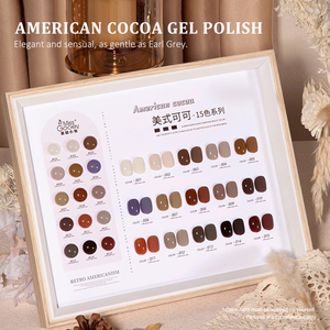Miss Gooey-Set de esmalte de <span class=keywords><strong>uñas</strong></span> de gel de otoño, 15 colores, sin hema, fábrica de <span class=keywords><strong>esmaltes</strong></span> de <span class=keywords><strong>uñas</strong></span> de gel UV personalizados, suministros para salón, logotipo de marca - Product Image 3