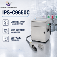 Impresora CIJ de Tinta Blanca No Encriptada IPS-C9650C, Codificador de Inyección de Tinta Continua de Sistema Abierto