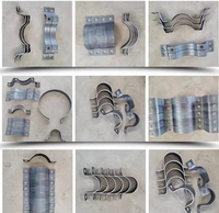 Machine automatique de fabrication de colliers de serrage, machine de formage de colliers de serrage pour tuyaux, machine CNC de pliage et de poinçonnage de colliers en fer plat et de colliers en U pour tuyaux
