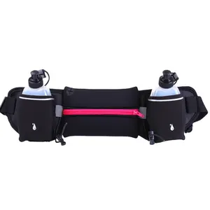 Jogging cyclisme course hydratation ceinture taille sac pochette Fanny Pack support de téléphone pour bouteille d'eau