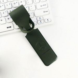 ป้ายแท็กกระเป๋าเดินทางหนัง PU แบบกำหนดเองได้ พร้อมหัวเข็มขัด ราคาดีที่สุด ป้ายแท็กเรียบง่ายสำหรับกระเป๋าเดินทางและกระเป๋าเดินทางแบบมีล้อ - Product Image 4