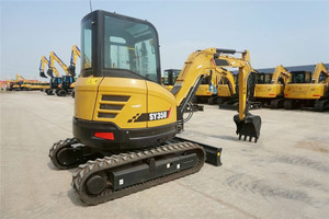 Mini-excavatrice de 4 tonnes SY35C, engin de terrassement sur chenilles, mini-excavatrice chinoise - Product Image 5