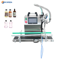 Machine d'embouteillage automatique électrique de bureau pour mascara crème cosmétique lotion pâte boissons remplissage d'huile capsulage et étiquetage