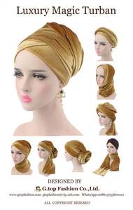 Wholesale Long Size Velvet Turban Stretchy DIY Wear Headscarf Africa <b>Women</b> Headwraps Daily Life Outdoor <b>Scarf</b> - Product Image 3