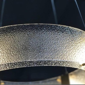 Lustre LED rond moderne en verre nordique pour salon et salle à manger, E27, commande par interrupteur à tête unique - Product Image 4