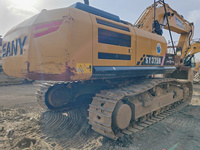Excavadora Usada SANY 375 SY375H a Precio Económico, Excavadora Grande de 35 Toneladas con Motor y Bomba Hidráulica en Perfecto Estado para Trabajar
