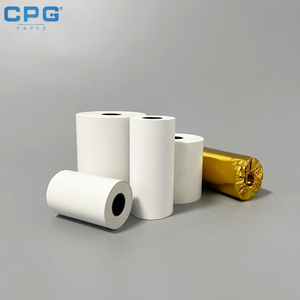 Papier thermique pour reçus de caisse 80x60mm 58gsm, fabrication en gros, écologique, impression intégrale, pour ATM - Product Image 1