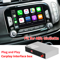 Krando Wireless Carplay Android Auto Interface Box para Alfa Romeo Giulietta Stelvio Giulia Carplay Interface Module 1:1 Recover