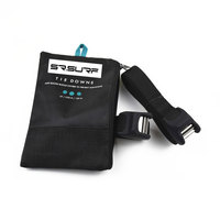 Sangle de cravate en caoutchouc rembourré boucle de verrouillage à came sangle en polyéthylène porte-bagages de toit de voiture Kayak SUP planche de surf sangles d'arrimage