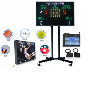 Tableau <span class=keywords><strong>de</strong></span> bord multi-sport portable et réglable professionnel robuste avec compte à rebours <span class=keywords><strong>de</strong></span> 24 secondes et application d'équipe personnalisée <span class=keywords><strong>de</strong></span> relecture <span class=keywords><strong>vidéo</strong></span> - Product Image 4