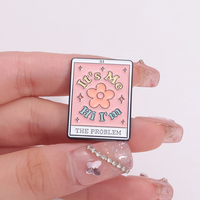 Cartas de Tarot esmalte Pin el amante la estrella broche solapa insignia joyería regalo para Fans amigos al por mayor