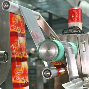 Pasta di pomodoro ad alta velocità 3 lato che vende da 7 a 10 grammi di riempimento di burro di arachidi peperoncino pasta liquida macchina confezionatrice bustina - Product Image 3